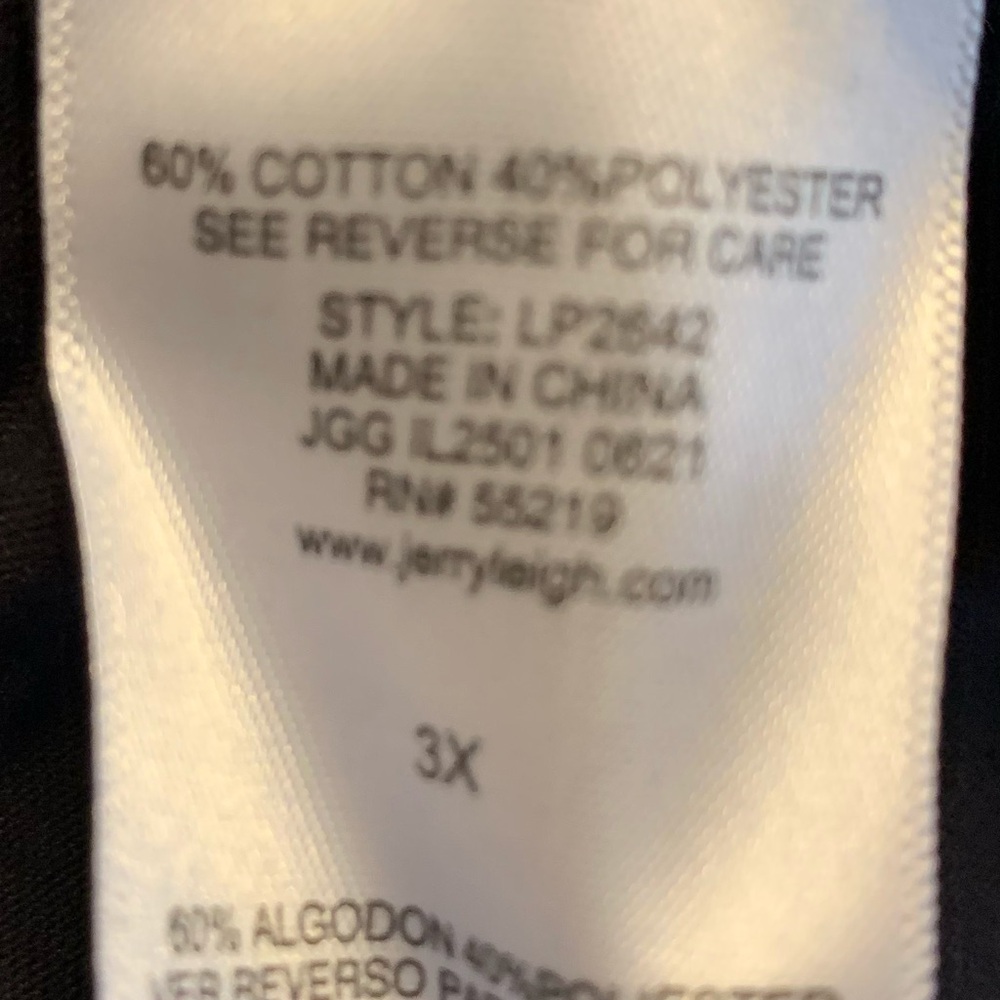 DISNEY ladies size 3X black 60% cotton 40% poly lounge pants NWT - Picture 4 of 9